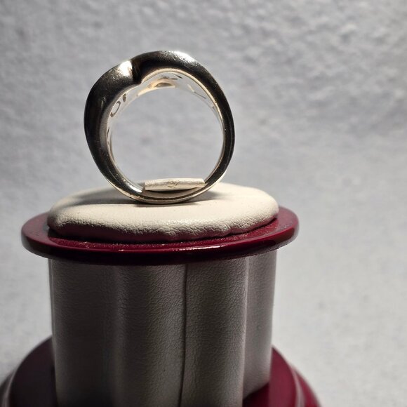 Sterling Silver FORGIVE Band Ring - Picture 8 of 12